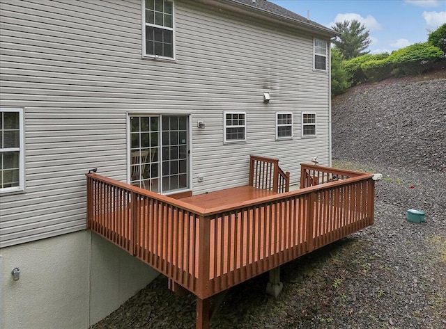 706 Franklin Ct, East Stroudsburg, PA 18302 - view of wooden deck