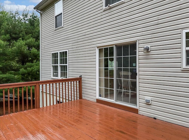 706 Franklin Ct, East Stroudsburg, PA 18302 - view of wooden terrace