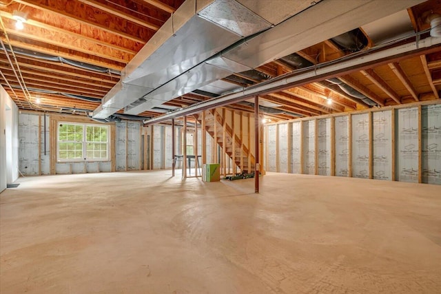 706 Franklin Ct, East Stroudsburg, PA 18302 - basement featuring stairs