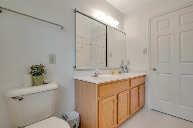 706 Franklin Ct, East Stroudsburg, PA 18302 - bathroom featuring double vanity and tile patterned floors