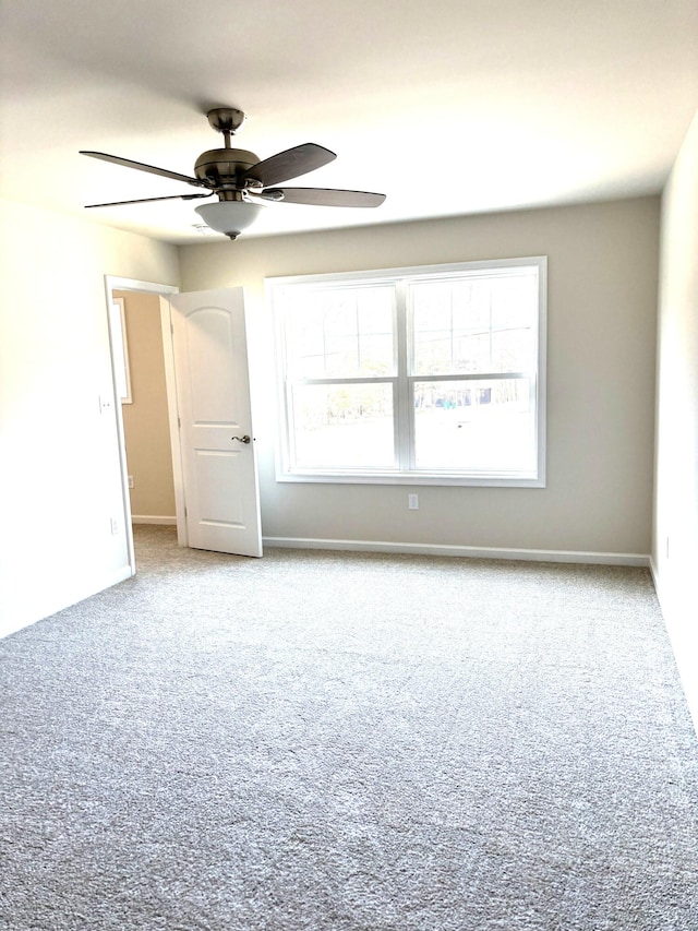 20 Leaf Ct, East Stroudsburg, PA 18302 - unfurnished room with carpet floors, a ceiling fan, and baseboards