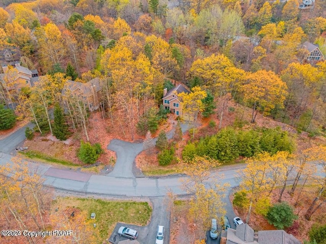 112 High Mountain Ln, Tannersville, PA 18372 - bird's eye view of a forest