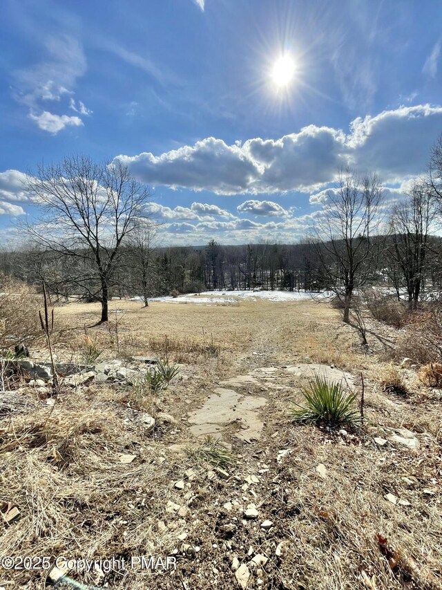 view of nature featuring a rural view