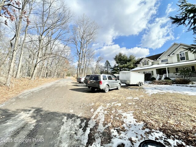 view of road