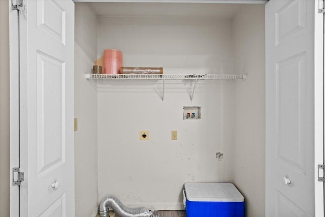 2615 Vista Dr, Blakeslee, PA 18610 - laundry area with washer hookup and hookup for an electric dryer