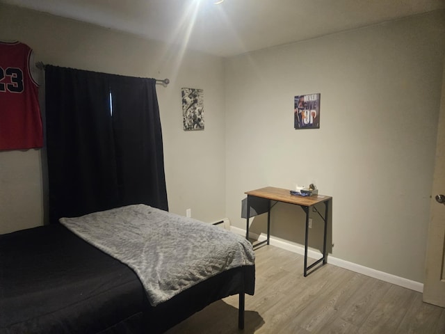 159 Summit Ave, Pocono Summit, PA 18346 - bedroom with wood finished floors and baseboards