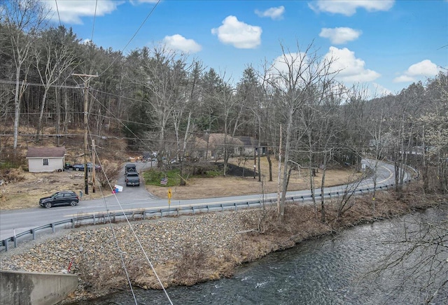 view of yard with driveway