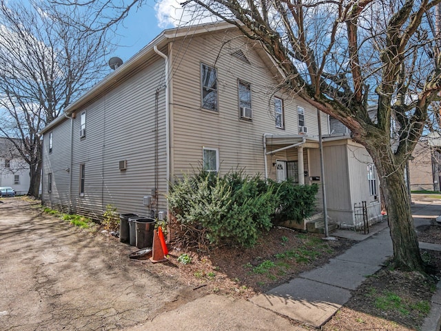 view of property exterior