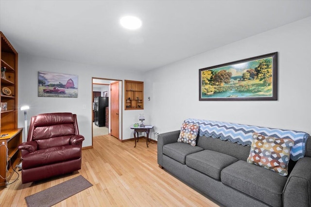 126 Keystone Ln, Tobyhanna, PA 18466 - living room with light wood finished floors and baseboards