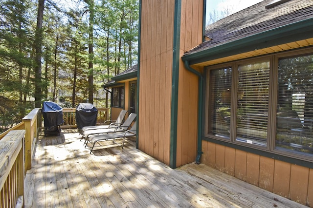248 Miller Dr, Pocono Pines, PA 18350 - deck featuring grilling area