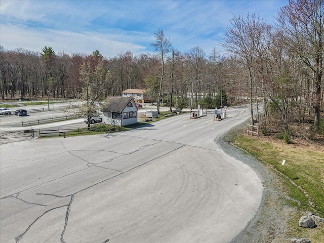 205 Flatbrook Way, Milford, PA 18337 - view of street featuring a wooded view