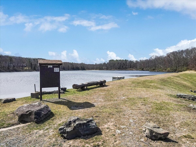 205 Flatbrook Way, Milford, PA 18337 - property view of water featuring a view of trees