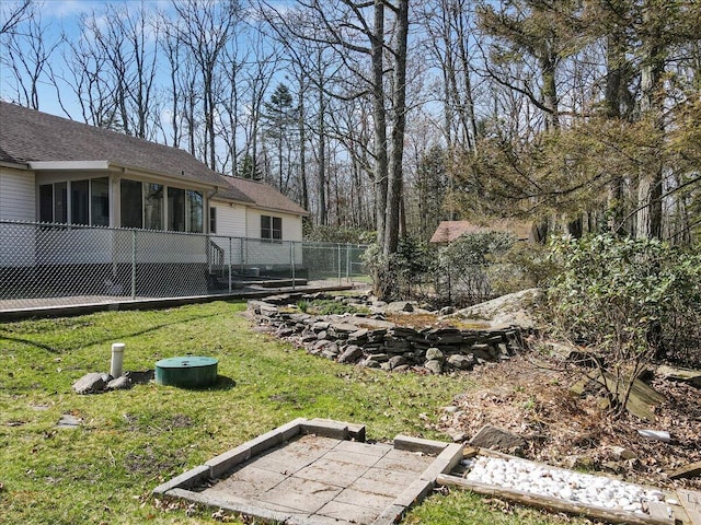205 Flatbrook Way, Milford, PA 18337 - view of yard with fence and a sunroom