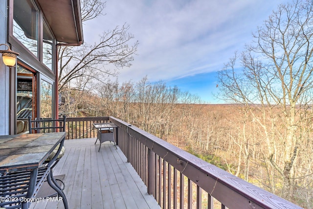 296 Overlook Way, Tannersville, PA 18372 - view of deck