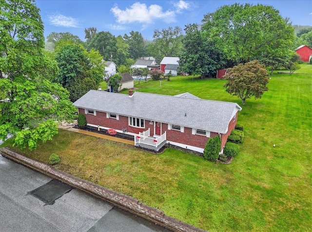 20 Cleveland Ave, East Bangor, PA 18013 - aerial view of property and surrounding area