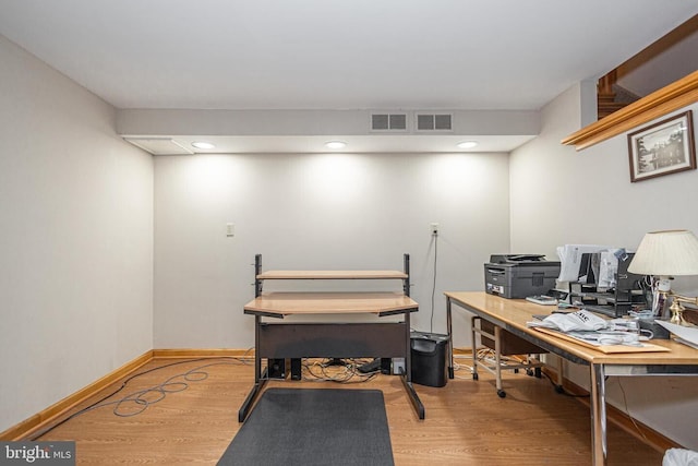 16 Kiloran Wynd Rd, Glenmoore, PA 19343 - office area featuring light wood-style floors