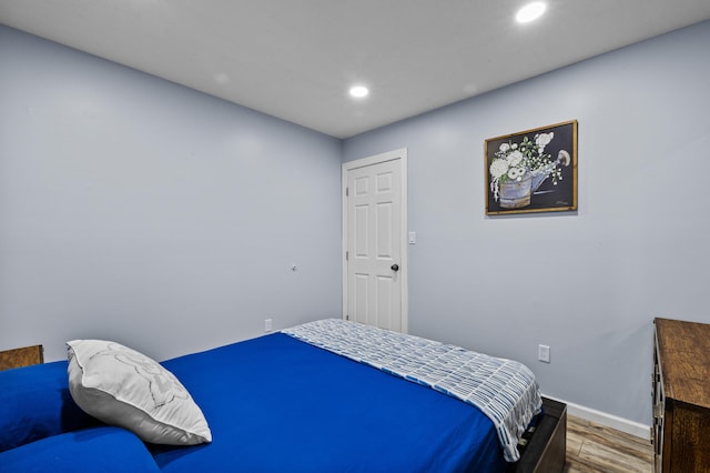19 Conservancy Ct, Gouldsboro, PA 18424 - bedroom with wood finished floors, recessed lighting, and baseboards