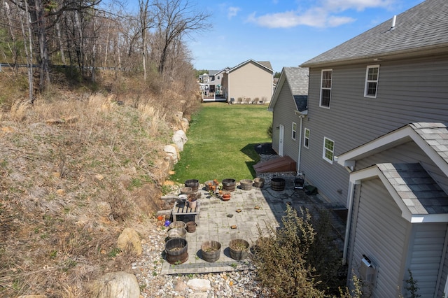 621 E Princeton Ave, Palmerton, PA 18071 - view of grassy yard featuring a patio area