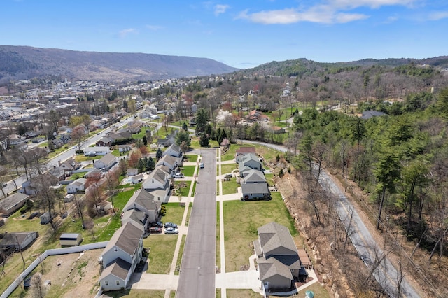 621 E Princeton Ave, Palmerton, PA 18071 - aerial overview of property's location with nearby suburban area and a mountain backdrop
