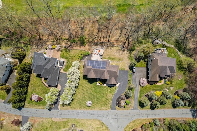 drone / aerial view