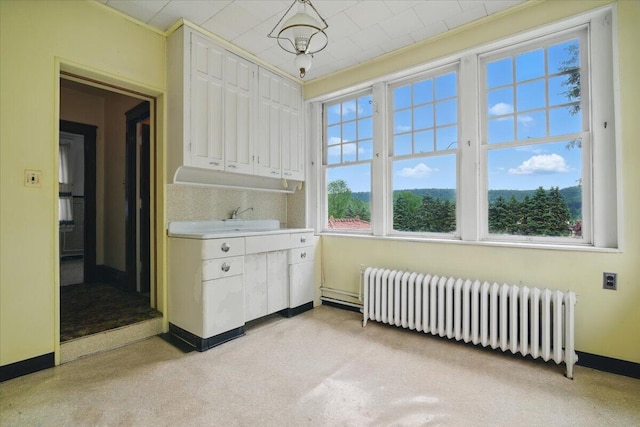 639 Iron St, Lehighton, PA 18235 - sunroom / solarium featuring radiator and a sink
