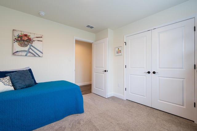 131 Chinaberry Way, Kunkletown, PA 18058 - carpeted bedroom featuring baseboards and a closet