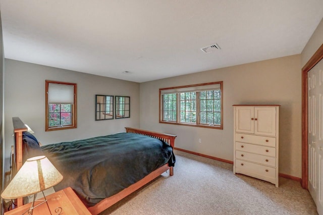3110 Tall Timber Lake Rd, Pocono Pines, PA 18350 - bedroom featuring baseboards and light colored carpet