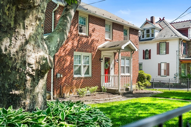 631 Main St, Tatamy, PA 18085 - view of front of property featuring brick siding
