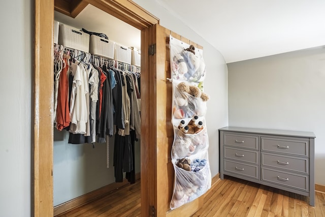 631 Main St, Tatamy, PA 18085 - walk in closet featuring light wood-style flooring
