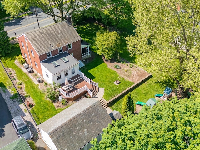 631 Main St, Tatamy, PA 18085 - aerial view of property and surrounding area