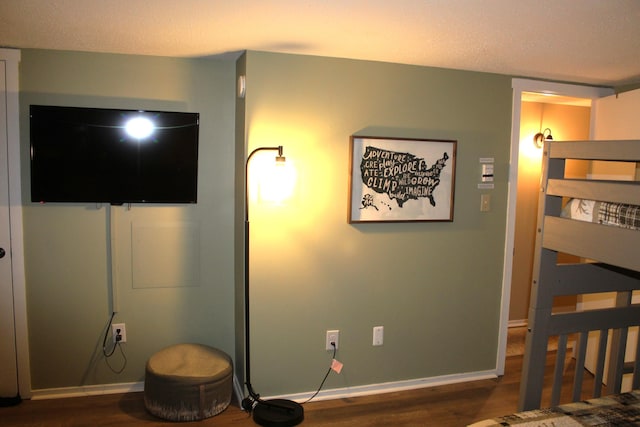 248 High Pass Way, Tannersville, PA 18372 - bedroom with dark wood-style flooring and baseboards