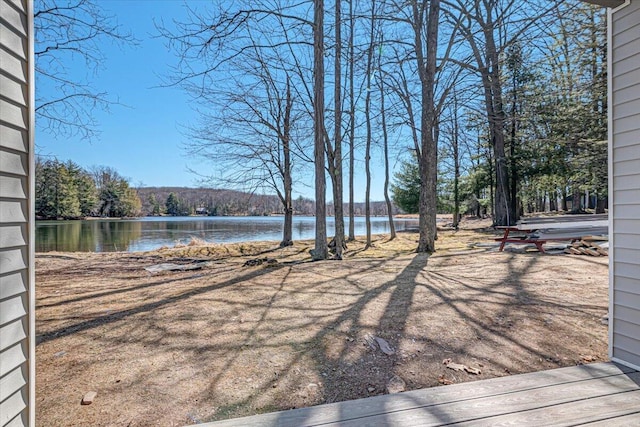 134 Laurel Hill Dr Unit 102, Greentown, PA 18426 - view of yard featuring a water view