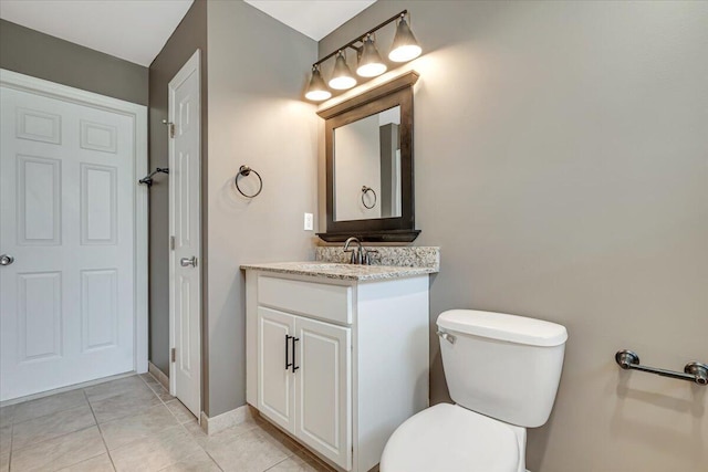 134 Laurel Hill Dr Unit 102, Greentown, PA 18426 - bathroom featuring vanity, tile patterned flooring, and toilet