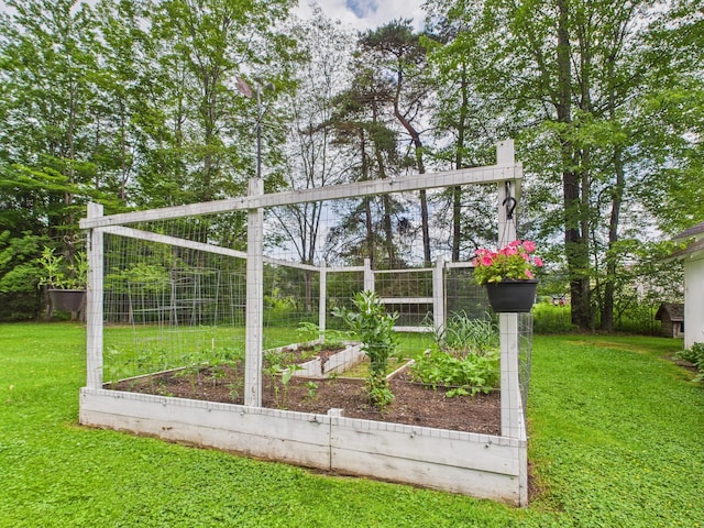 203 Old Rte 940, Pocono Pines, PA 18350 - view of green lawn with a garden