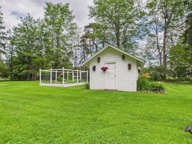 203 Old Rte 940, Pocono Pines, PA 18350 - view of outbuilding with a garden