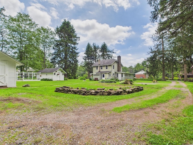 203 Old Rte 940, Pocono Pines, PA 18350 - view of green lawn