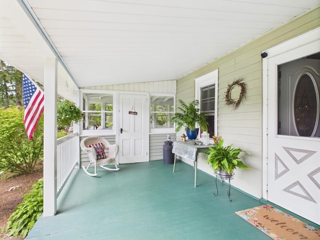 203 Old Rte 940, Pocono Pines, PA 18350 - view of porch