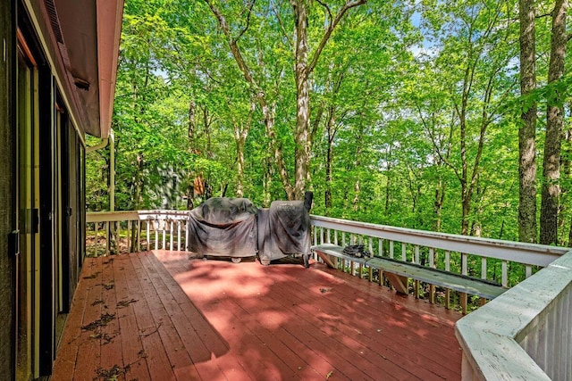 108 Bayberry Ct, Stroudsburg, PA 18360 - view of wooden terrace