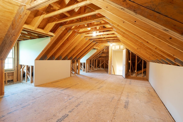 901 Meyer Rd, Nazareth, PA 18064 - attic featuring an upstairs landing