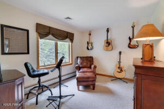 7 Shore Line Dr, Lakeville, PA 18438 - office space with light carpet and baseboards