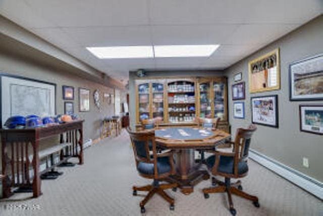 7 Shore Line Dr, Lakeville, PA 18438 - view of carpeted dining room