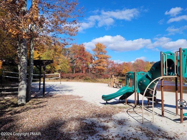 view of communal playground