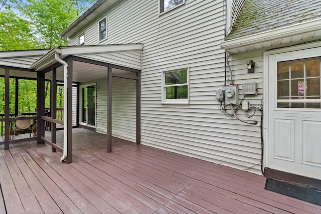 1221 Alder Rd, East Stroudsburg, PA 18302 - view of deck