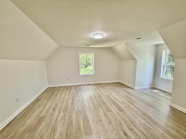 459 Pocono Blvd, Bushkill, PA 18324 - bonus room with light wood finished floors, vaulted ceiling, and plenty of natural light