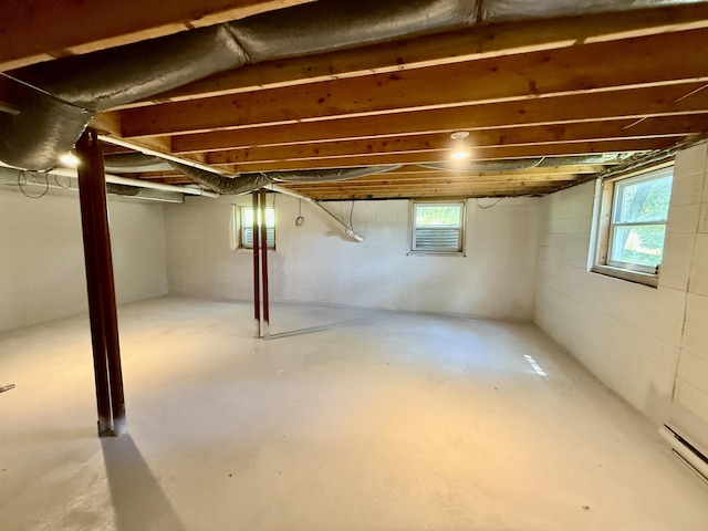 459 Pocono Blvd, Bushkill, PA 18324 - basement featuring a baseboard radiator