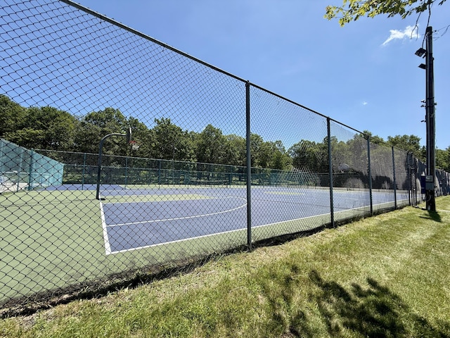 459 Pocono Blvd, Bushkill, PA 18324 - view of tennis court featuring community basketball court
