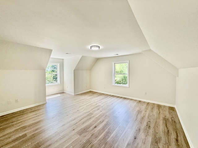 459 Pocono Blvd, Bushkill, PA 18324 - additional living space featuring lofted ceiling and wood finished floors