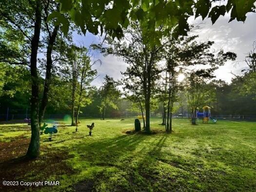 158 Davis Cir, Bushkill, PA 18324 - view of community featuring a yard