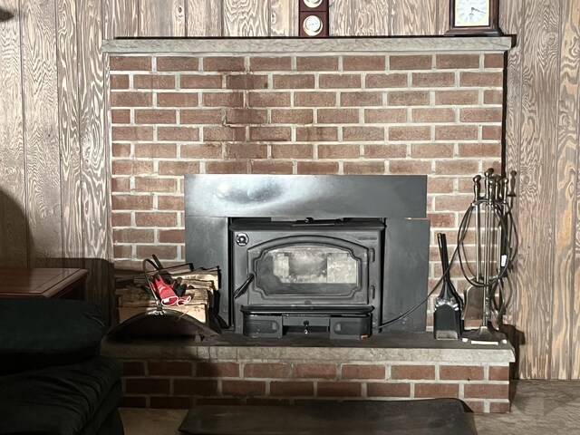 122 Savage Trl, East Stroudsburg, PA 18301 - detailed view of a wood stove