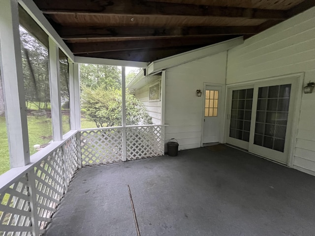 122 Savage Trl, East Stroudsburg, PA 18301 - view of unfurnished sunroom